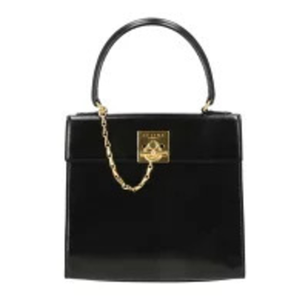 CELINE Chain Lock Handbag